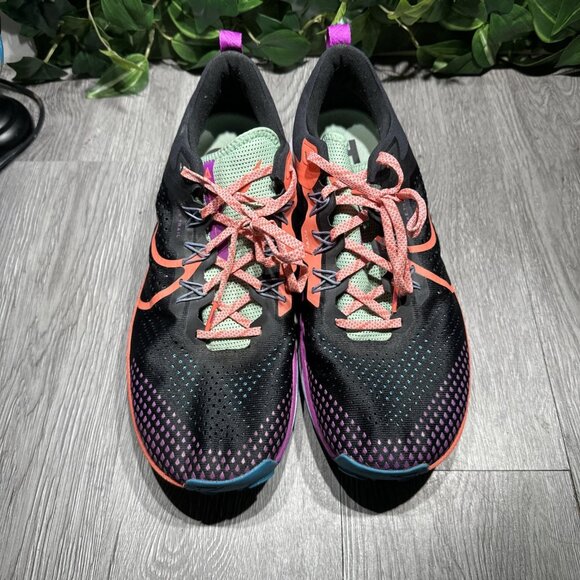 NIKE React Pegasus Trail 4 Black Magic Ember DJ6158-003 men Size 13 TRAIL main image 9